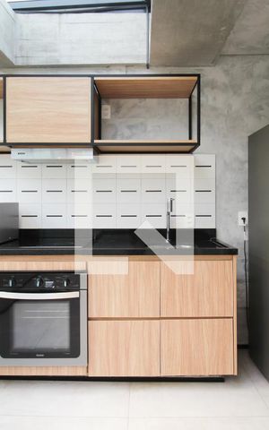Apartamento para alugar com 36m², 1 quarto e sem vaga Apartamento para alugar com 36m², 1 quarto e sem vagaCozinha