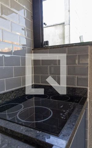 Apartamento para alugar com 52m², 1 quarto e sem vagaDetalhe da cozinha