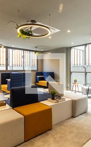 Studio para alugar com 25m², 1 quarto e sem vagaCoworking