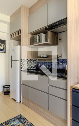 Studio para alugar com 25m², 1 quarto e sem vagaCozinha