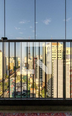 Studio para alugar com 25m², 1 quarto e sem vagaVaranda