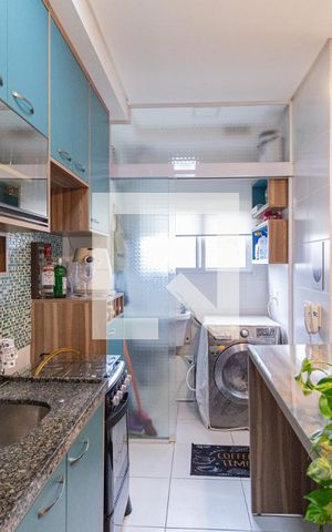 Apartamento para alugar com 54m², 2 quartos e 1 vagaCozinha e área de serviço