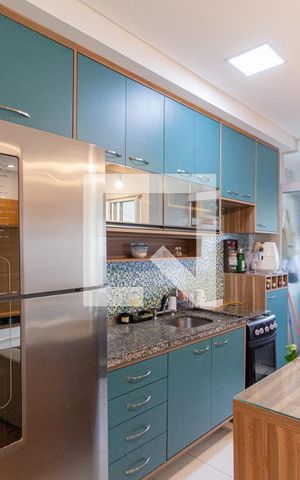 Apartamento para alugar com 54m², 2 quartos e 1 vagaCozinha e área de serviço