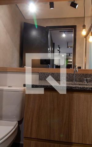Studio à venda com 27m², 1 quarto e sem vaga Studio à venda com 27m², 1 quarto e sem vagaBanheiro