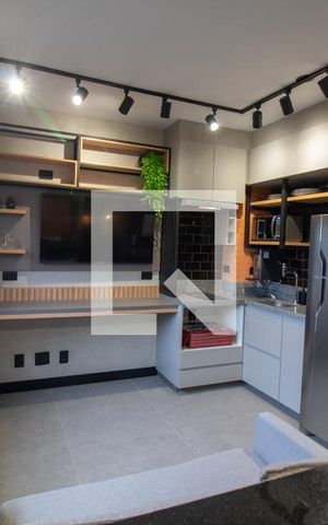 Studio à venda com 27m², 1 quarto e sem vaga Studio à venda com 27m², 1 quarto e sem vagaSala - Studio