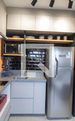 Studio à venda com 27m², 1 quarto e sem vaga Studio à venda com 27m², 1 quarto e sem vagaCozinha