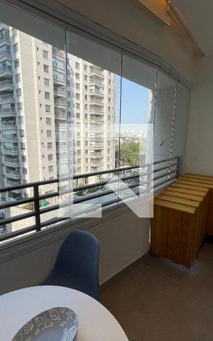 Studio para alugar com 25m², 1 quarto e sem vaga Studio para alugar com 25m², 1 quarto e sem vagaVaranda