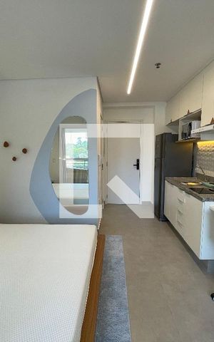 Studio para alugar com 25m², 1 quarto e sem vaga Studio para alugar com 25m², 1 quarto e sem vagaKitnet