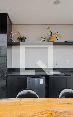Apartamento à venda com 29m², 1 quarto e 1 vagaChurrasqueira