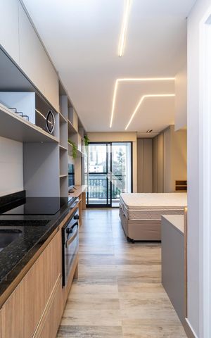 Apartamento à venda com 24m², 1 quarto e sem vagaCozinha