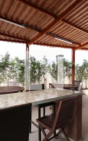 Apartamento para alugar com 57m², 2 quartos e 1 vagaÁrea comum - Churrasqueira