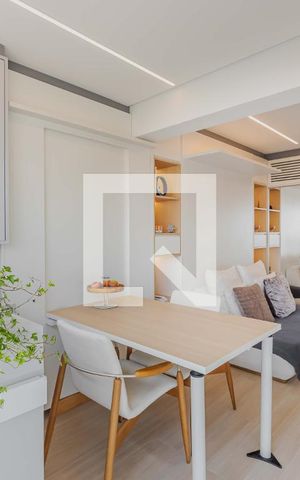 Studio à venda com 30m², 1 quarto e 1 vagaStudio