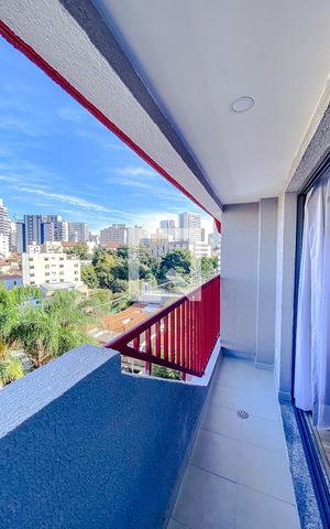 Studio à venda com 28m², 1 quarto e sem vagaVaranda da Sala/Quarto