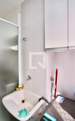Apartamento à venda com 38m², 2 quartos e sem vaga Apartamento à venda com 38m², 2 quartos e sem vagaLavanderia