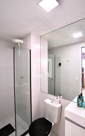 Apartamento à venda com 38m², 2 quartos e sem vaga Apartamento à venda com 38m², 2 quartos e sem vagaBanheiro