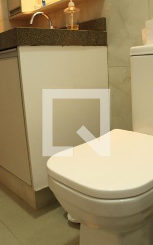 Apartamento para alugar com 58m², 2 quartos e 2 vagasBanheiro