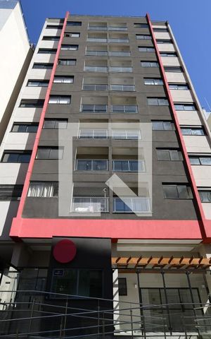 Apartamento para alugar com 51m², 1 quarto e 1 vagaFachada do Prédio