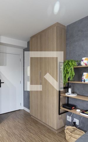 Studio para alugar com 32m², 1 quarto e 1 vaga Studio para alugar com 32m², 1 quarto e 1 vagaCozinha