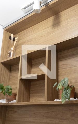 Studio para alugar com 32m², 1 quarto e 1 vaga Studio para alugar com 32m², 1 quarto e 1 vagaBanheiro