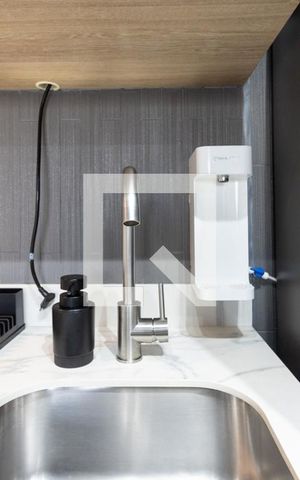 Studio para alugar com 32m², 1 quarto e 1 vaga Studio para alugar com 32m², 1 quarto e 1 vagaCozinha