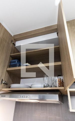 Studio para alugar com 32m², 1 quarto e 1 vaga Studio para alugar com 32m², 1 quarto e 1 vagaCozinha