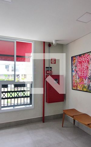 Apartamento para alugar com 26m², 1 quarto e sem vagaHall social