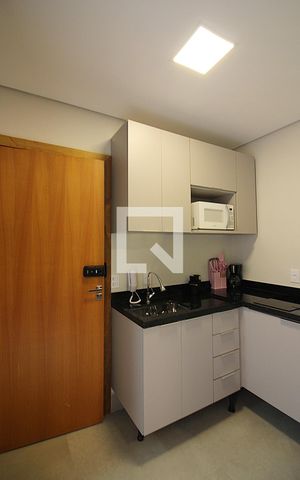 Apartamento para alugar com 26m², 1 quarto e sem vagaCozinha 