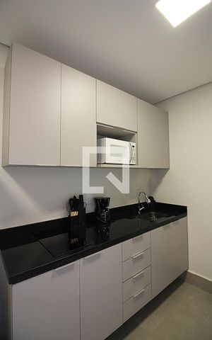 Studio para alugar com 26m², 1 quarto e sem vagaSala/Cozinha