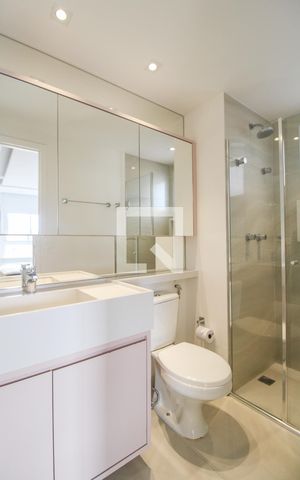 Apartamento à venda com 45m², 1 quarto e 1 vaga Apartamento à venda com 45m², 1 quarto e 1 vagaBanheiro