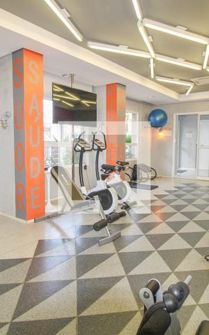 Apartamento à venda com 45m², 1 quarto e 1 vaga Apartamento à venda com 45m², 1 quarto e 1 vagaÁrea comum - Academia