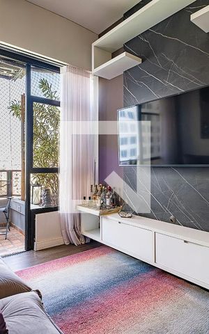 Apartamento à venda com 63m², 1 quarto e 1 vaga Apartamento à venda com 63m², 1 quarto e 1 vagaSala