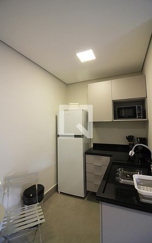 Studio para alugar com 23m², 1 quarto e sem vagaSala/Quarto/Cozinha 