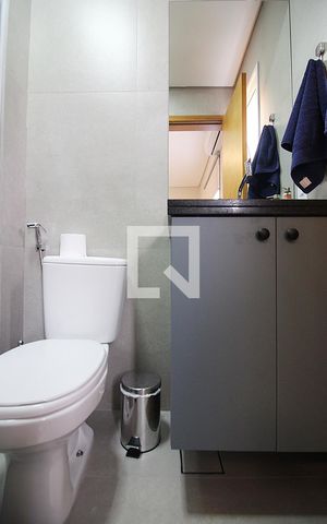 Studio para alugar com 23m², 1 quarto e sem vagaBanheiro Social