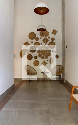 Apartamento à venda com 30m², 1 quarto e sem vagaHall social