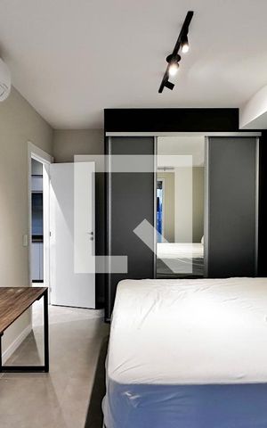 Apartamento à venda com 55m², 1 quarto e 1 vagaQuarto