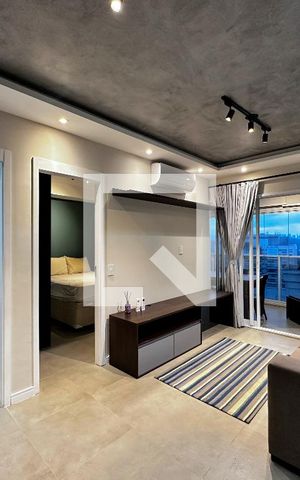 Apartamento à venda com 55m², 1 quarto e 1 vagaSala