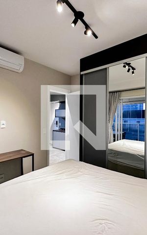 Apartamento à venda com 55m², 1 quarto e 1 vagaQuarto