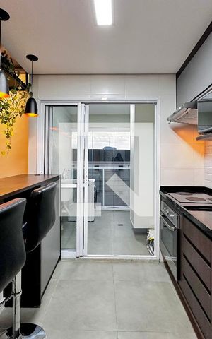 Apartamento à venda com 55m², 1 quarto e 1 vagaCozinha