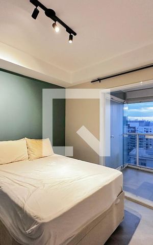 Apartamento à venda com 55m², 1 quarto e 1 vagaQuarto