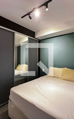 Apartamento à venda com 55m², 1 quarto e 1 vagaQuarto