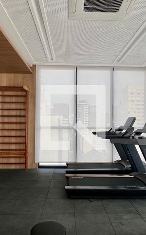 Studio à venda com 28m², 1 quarto e sem vaga Studio à venda com 28m², 1 quarto e sem vagaAcademia