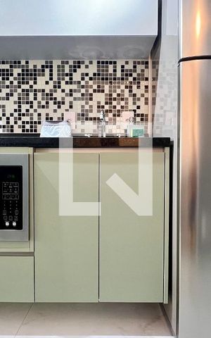 Studio à venda com 28m², 1 quarto e sem vaga Studio à venda com 28m², 1 quarto e sem vagaCozinha