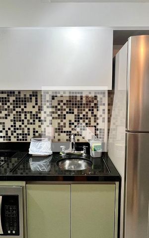 Studio à venda com 28m², 1 quarto e sem vaga Studio à venda com 28m², 1 quarto e sem vagaCozinha