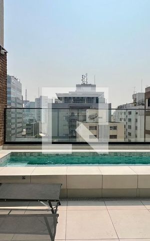 Studio à venda com 28m², 1 quarto e sem vaga Studio à venda com 28m², 1 quarto e sem vagaPiscina