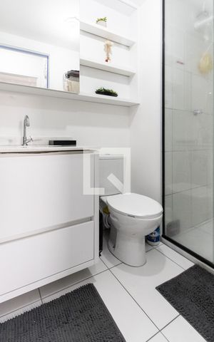 Apartamento à venda com 32m², 1 quarto e sem vaga Apartamento à venda com 32m², 1 quarto e sem vagaBanheiro