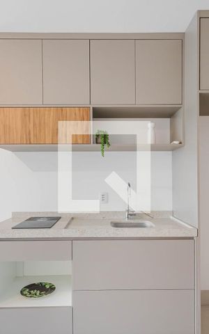 Studio para alugar com 28m², 1 quarto e sem vagaCozinha
