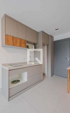 Studio para alugar com 28m², 1 quarto e sem vagaCozinha