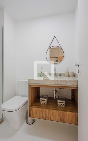 Studio para alugar com 28m², 1 quarto e sem vagaBanheiro