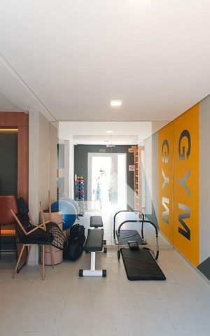 Apartamento à venda com 29m², 1 quarto e sem vaga Apartamento à venda com 29m², 1 quarto e sem vagaAcademia