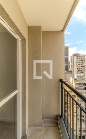 Studio à venda com 28m², 1 quarto e sem vagaVaranda